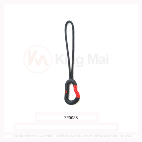 TPU zip puller for leisure bags