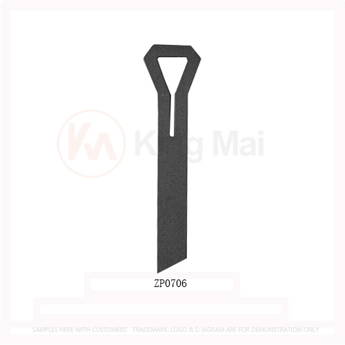 custom hypalon zip tab